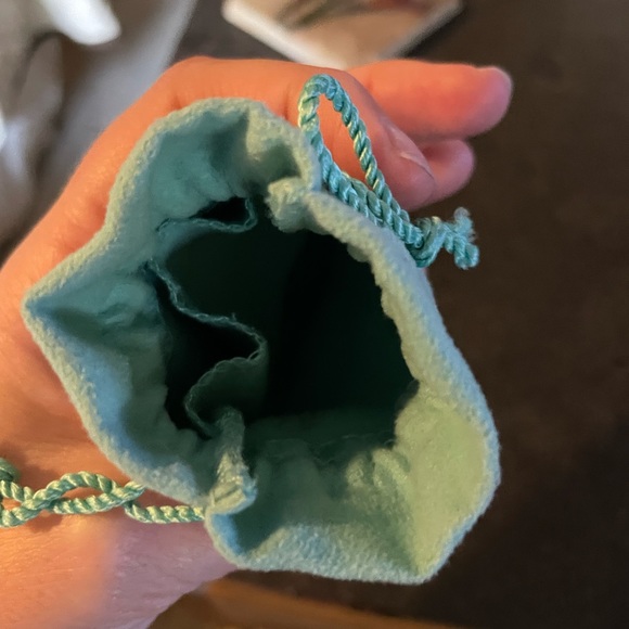 Authentic Tiffany and Co. light blue jewelry pouch - Picture 6 of 6